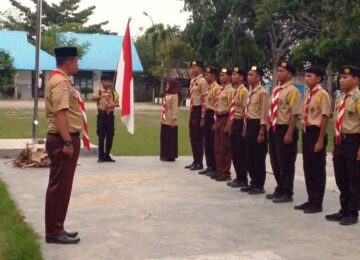 Upacara Kenaikan Tingkat Penegak Bantara September 2025